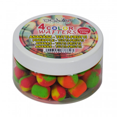 4 COLOR WAFTERS 20MM - ANANAS CU TUTTI FRUTTI