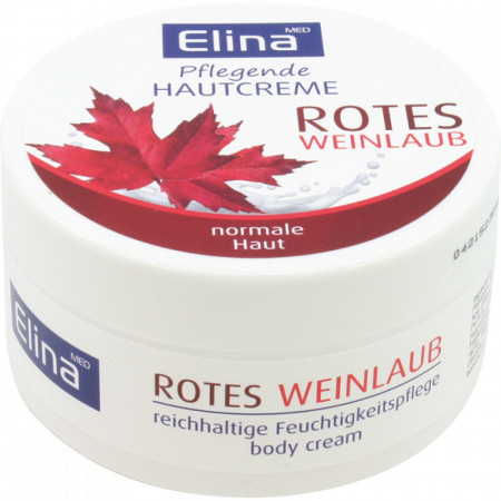 Elina crema revitalizanta cu frunze de vita de vie rosie, pentru picioare obosite, 150 ml, PM523053