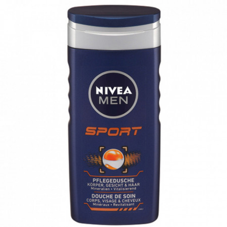 Nivea Men Sport, gel de dus 250 ml, PM34573