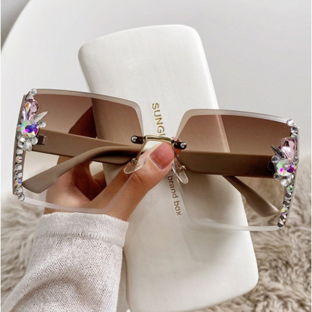 Ochelari de Soare pentru femei, cu cristale, PMOK304WZ13