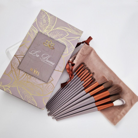 Set 13 pensule pentru machiaj in cutie, PMPZ28BR3