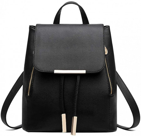 Rucsac Dama, negru, Begonia, L229