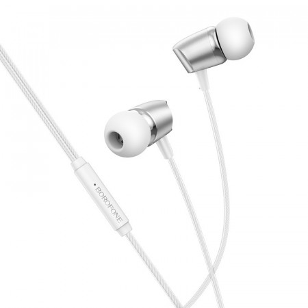 Casti Borofone BM66 New Sound with microphone silver