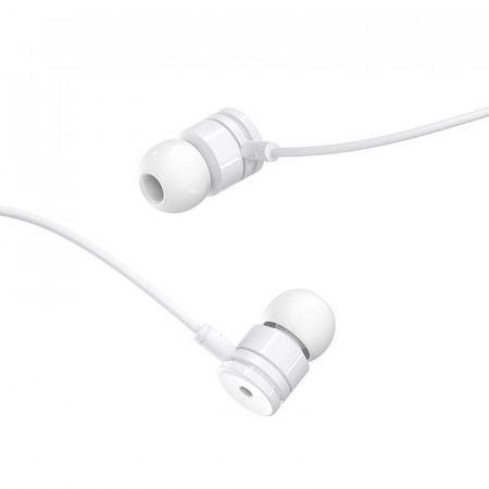 Borofone Earphones BM31 Mysterious with microphone white