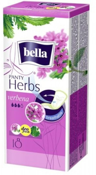 Absorbante Bella Herbs Panty Verbina, 18 buc