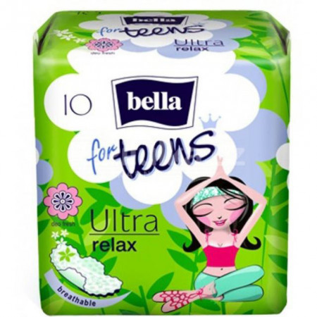 Absorbante Bella pentru Adolescenti Ultra Relax, Bella, 10 Buc