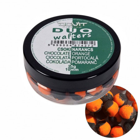 DUO WAFTERS 10MM - CIOCOLATA CU PORTOCALA