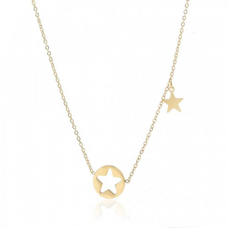 Colier steluta, placat cu aur 14K, PMNST11793