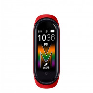 Bratara Smart M5, Fitness Tracker, Rosu, PMHOLM13743