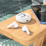 Casti Borofone TWS Bluetooth BW08 Luxury White