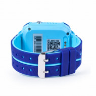 Ceas smartwatch GPS copii, monitorizare locatie, camera foto frontala, buton SOS, functie telefon , albastru - Q12B-Blue