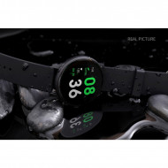 Ceas Smartwatch Magphone® KW19 Negru, 1.3 Inch HD Rotund, Monitorizare Cardiaca, Tensiune. Oxigenare, Bluetooth 4.0, Negru