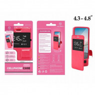 Husă universală pentru mobil 4.8-5.3, roz, PMTF42177-53
