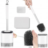 Perie din silicon cu suport pentru toaleta, PM000193753