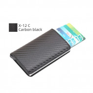 Portofel Print Carbon pentru carduri, Negru, PTL032-V1