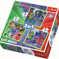 PUZZLE TREFL 3IN1 PREGATITI DE ACTIUNE