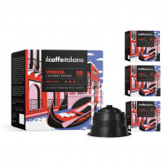 Set 4 x Capsule il caffe italiano Venezia, compatibile Dolce Gusto, 16 capsule, PMDCVEN9633
