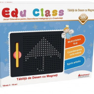 Tablita de desen cu magneti - 380 piese