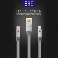 Cablu de Date USB-C cu indicator LED de incarcare 1.2m