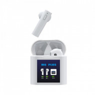 Casti audio wireless cu Bluetooth 5.0, alb, PMHOLM31623