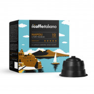 Set 3 x Capsule il caffe italiano Napoli, compatibile Dolce Gusto, 16 capsule, PMDCNAP963