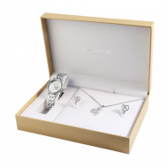 Set cadou, ceas dama, Excellanc , colier cu pandativ, 1 pereche cercei, PM1800176-002
