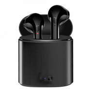 Casti audio wireless cu bluetooth i7S tip in-ear pentru IOS, Windows si Android