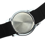 Ceas de mana unisex cu touch screen led L040-NEGRU