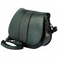 Geanta dama, piele ecologica, verde, PM3600129-006