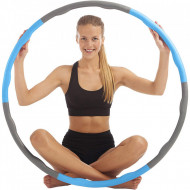 Hula hop pentru slăbire, spumă pliabilă cu inserții pentru exerciții de slăbire, PM158863