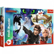 PUZZLE TREFL 100 PE TARMUL DRAGONILOR
