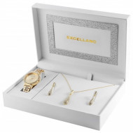 Set cadou, ceas dama, Excellanc , colier cu pandativ, 1 pereche cercei, 1800177-005