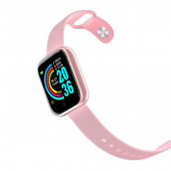 Smartwatch Y68, Fitness Tracker, Bluetooth, Roz