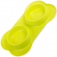 Bol dublu pentru catei si pisici, plastic, PM19109_Z3