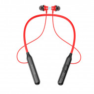 Borofone Sports earphones BE56 Powerful Albastrutooth Rosu