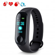 Bratara Smart Fitness Tracker M3X-NEGRU
