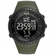 Ceas pentru barbati Smael, Sport, Digital, Rezistent la socuri, Verde, SML001-VERDE