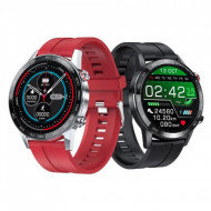 Ceas Sport Fitness Tracker Smartwatch L16, argintiu