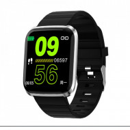 Smartwatch ID116 PRO negru, PMHOLM11643