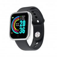 Smartwatch Y68, Fitness Tracker, Bluetooth, Silver