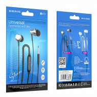 Borofone Earphones BM73 Platinum silver