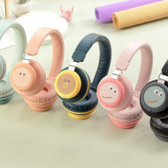 GJBY headphones - BLUETOOTH CA-030 Dinosaur Orange