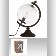 Lampa metalică glob, transparentă , PM1366363
