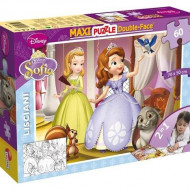 Puzzle de colorat maxi - Sofia (60 piese)