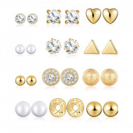 Set 24 buc cercei de dama CD004