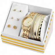 Set cadou, ceas dama, Excellanc, bratara si 3 perechi de cercei , PM1800161-003