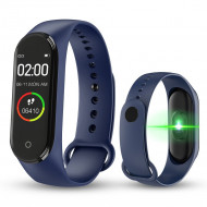Smartband Fitness Tracker M4, Albastru, PMHOLM11923