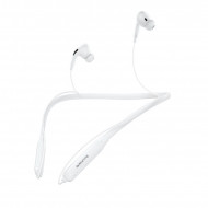 Borofone Sports earphones BE45 Delightful Albastrutooth white