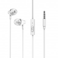 Casti Borofone BM21 Graceful with microphone white