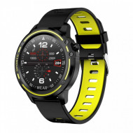Ceas inteligent L8 Bluetooth, smartwatch, ecran tactil, sport tracker fitness ,notificare apeluri si mesaje, aparat foto, pedometru compatibil cu iOS Android pentru copii barbati femei, L8, verde